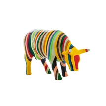 CowParade - Striped cow, Medium